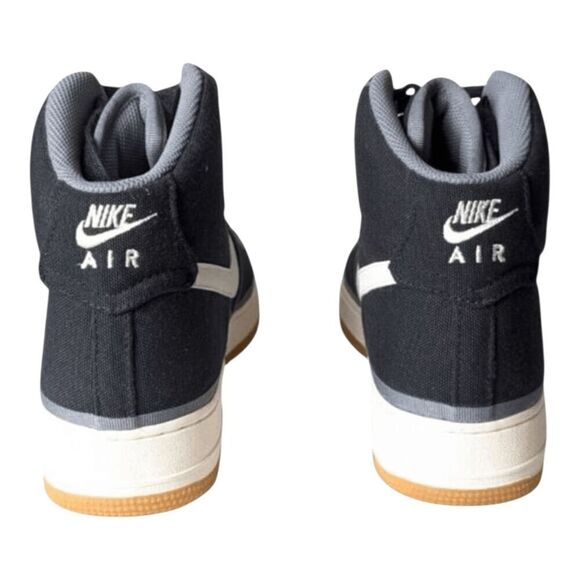 NIKE Air Force 1 High \'07 LV8 \'Black Sail Team Orange\' Sneakers Size 10 main image 7